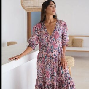 The Fox & the Mermaid Wrap Dress